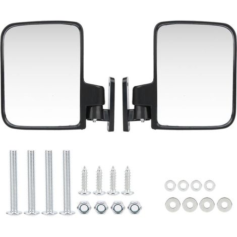 Rétroviseur latéral de voiture de Club, rétroviseurs convexes, Installation facile, adaptés à Yamaha (1/5)