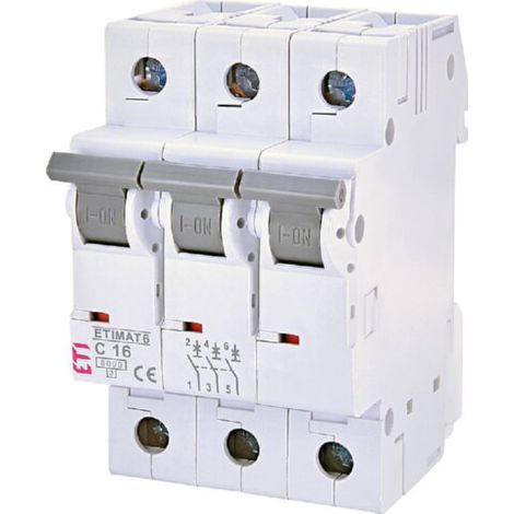 Leitungsschutzschalter 3P C 16A 6kA AC etimat 6 002145516