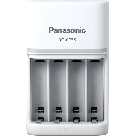 [GEBRAUCHT] B-Ware Panasonic Akkuladegerät Batterieladegerät Ni Mh Micro Aaa Mignon Aa Bq Cc55400