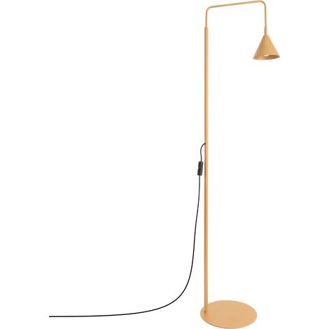Lámparas de pie Nox dorado acero 1xE14 30cm Sollux (1/5)