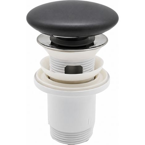 Piletta Scarico Click Clack per Bidet Infinity Nymo Antracite Opaco