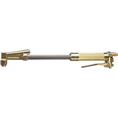 Chalumeau coupeur manuel 62-5F Tête de brûleur 90 Degrés L.460mm pour buses à Tige lisse
