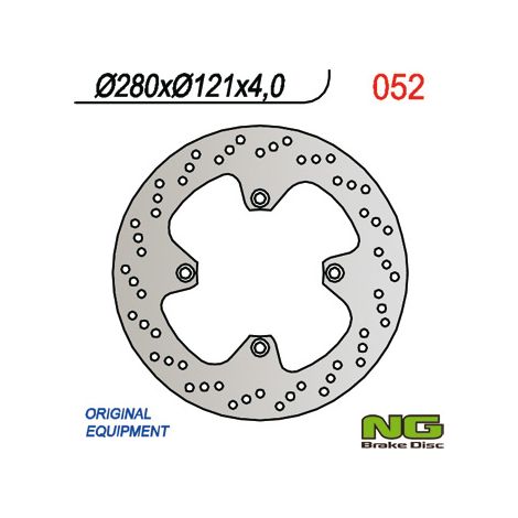 Disco freno anteriore Suzuki DR 650 '90-'95, DR 750 Big '88-'90 280 mm
