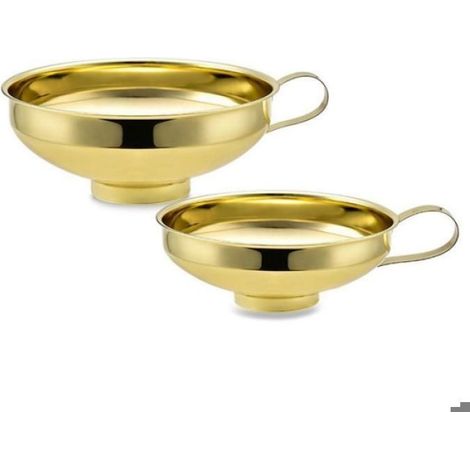 Entonnoir - Acier Inoxydable - Grande Ouverture - Pour Confiture Vinaigrette Sauce - 1 Pièce (1/5)