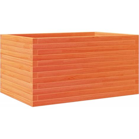 Maison Exclusive - Fioriera Giardino Marrone Cera 90x60x46 cm Legno Massello Pino