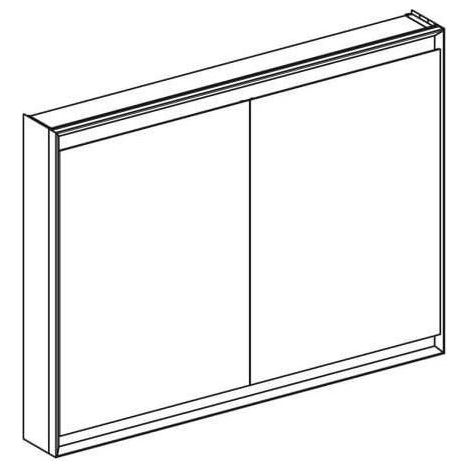Geberit ONE Spiegelschrank mit ComfortLight, 2 Türen, (1/5)