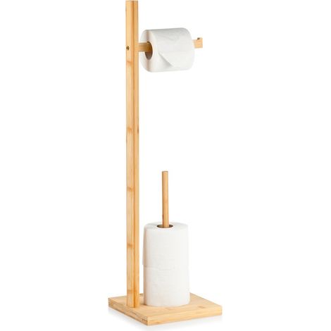 Soporte de bambú para papel higiénico de 70 cm
