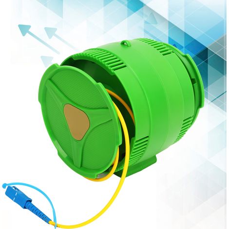Boîtier de cordon de brassage à fibre optique SCUPC-LCUPC, câble d'extension de test OTDR monomode, annulateur OTDR, boîtier de câble de transmission monomode SM 150 m (1/5)