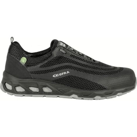 SCARPE ANTINFORTUNISTICHE LAVORO BASSE SCARPA COFRA WATT BLACK S1 P SRC TG 38