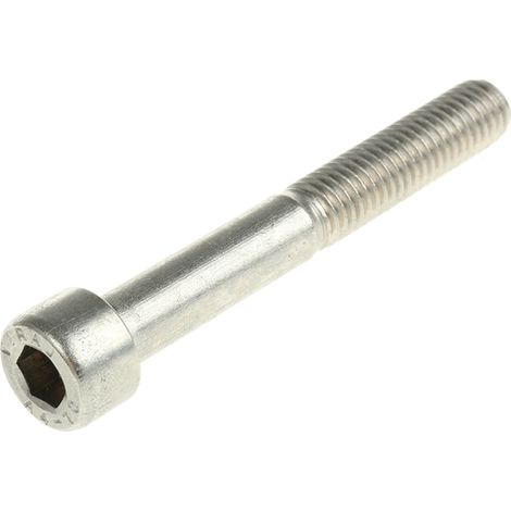 Vis à six pans creux, M12 x 60mm, en Acier Inoxydable ( Prix pour Sachet de 10 )