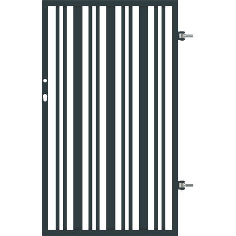Polbram Einzeltor Berta 120 universal 90 x 120 cm verzinkt anthrazit