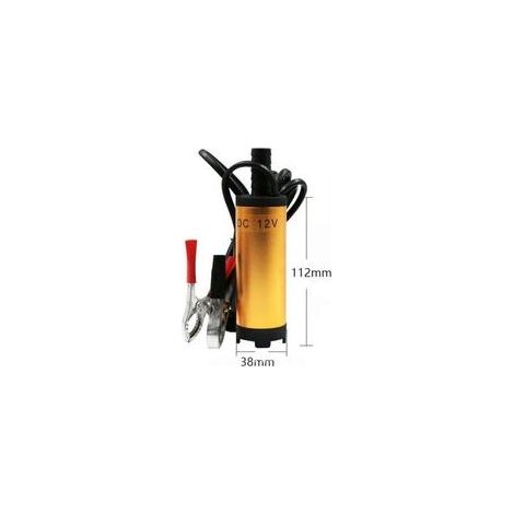 or Pompe submersible électrique DC 12V pompes submersibles en acier inoxydable pour l'eau huile kérosène 12 L/min outil de ravitaillement (1/4)