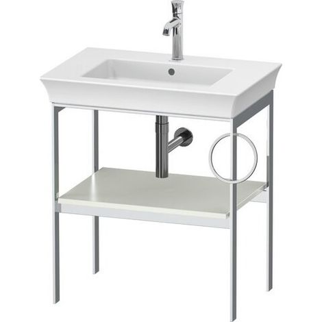 DURAVIT WT4543R3636 Console métallique sur pied White Tulip (1/2)