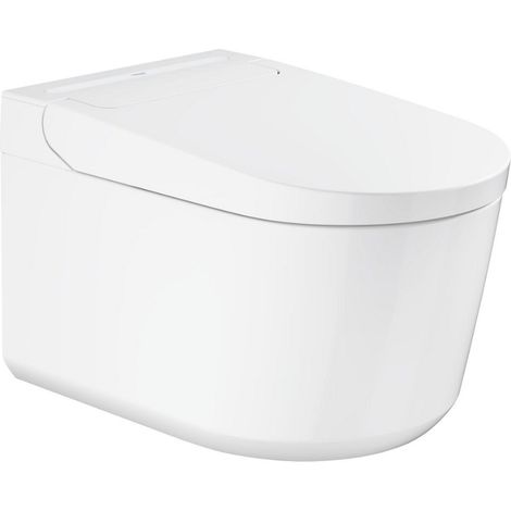 Grohe Sensia - Bidet elettronico con ceramica, Rimless, Triple Vortex, HyperClean, bianco alpino 36507SH0 (1/5)