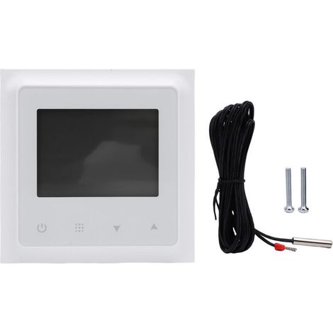Thermostat Programmable WiFi chauffage électrique contrôleur de température intelligent affichage couleur pour la maison blanc (1/4)