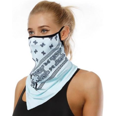Couleur A10 Cagoule de Ski respirante en tricot, chapeau, protection faciale, bonnet, masque coupe-vent, Sport en plein air, cycli (1/4)