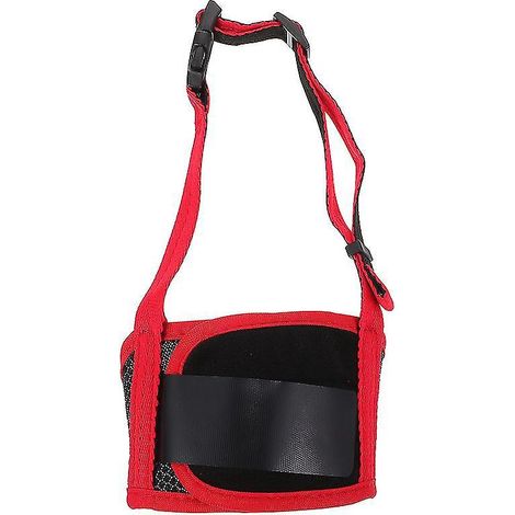 1 muselière en nylon pour chien