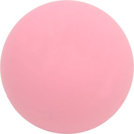 Balle de massage corporel rose pour la relaxation musculaire, le bien-être et le massage fascial. Idéale pour le fitness, le yoga et les pieds. Convient également pour la nuque, le dos et les jambes. (1/5)