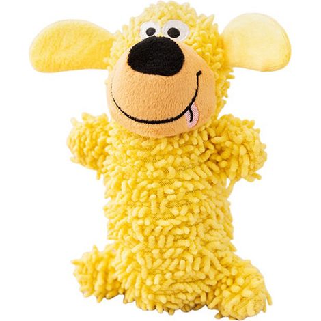 Petit jouet pour animaux de compagnie avec son et en tissu doux et résistant (1/5)