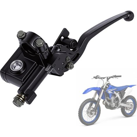 7/8" 22mm Levier de Maître-Cylindre de Frein Hydraulique Droit Avant Universel Pompe pour 50cc 125cc 150cc 250cc GY6 Scooter Quad Atv Dirty Pit Bike