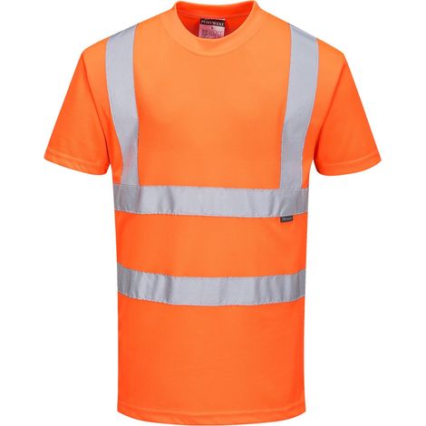 T-shirt Hi-vis Ris Couleur : Orange Taille Xl - Portwest