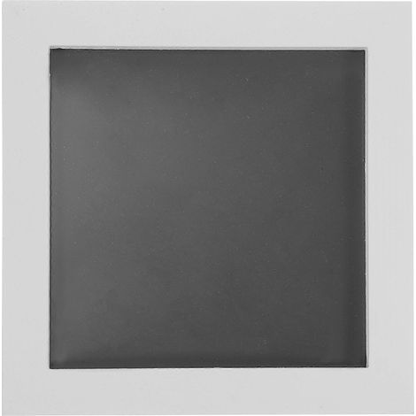 Cadre photo mural pour CD, cadre de bureau multifonctionnel, cadre en bois pour albums vinyles-18X18X2CM-White (1/3)