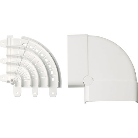 Platina variable esquina 70x20 blanca - ec20005