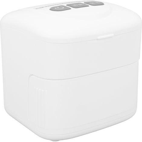 Nettoyeur à ultrasons sans contact compact pour prothèses dentaires bijoux et montres avec plateau levant automatique 100-240V prise UE (1/5)