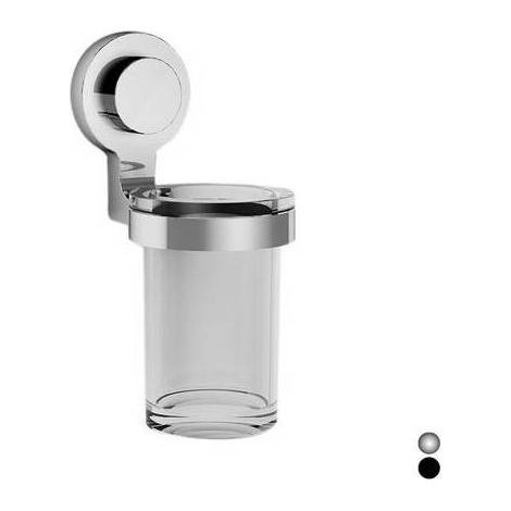 PORTA BICCHIERE KISSY Misura: Cromo cm 7,6 x h.17,8 x 12