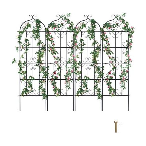 Treillis jardin pour plantes grimpantes - 51 x 180 cm (1/5)