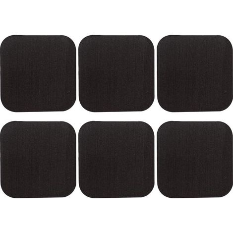 Tapis de course absorbant les chocs, 6 pièces pour la maison, anti-vibration, isolation phonique, tapis de sol épais pour tapis de course (1/5)
