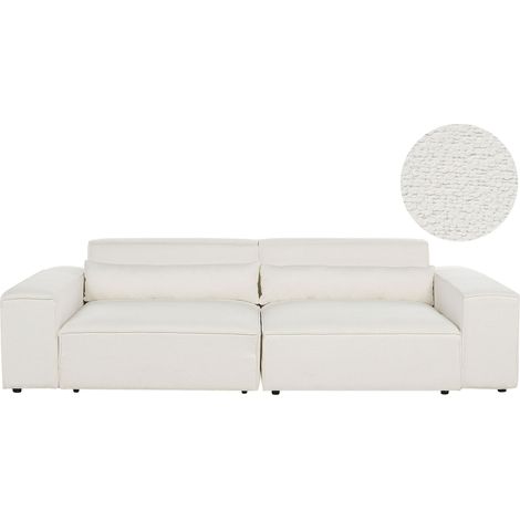 Modular Sofa 2 Seater HELLNAR Boucle Off-White (1/5)