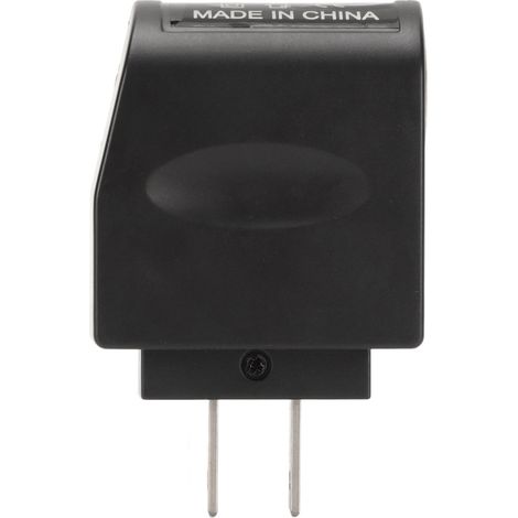 Adaptateur secteur AC/DC 12V, prise allume-cigare pour électronique auto, convertisseur mural 100‑240V, fiche US (1/5)