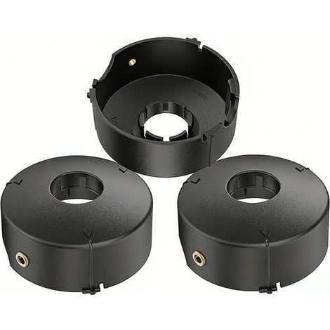 Set of 3 Coil Caps compatible with Bosch Art 23 26 30 COMBITRIM EASYTRIM Electric Brushcutter/Trimmer F016L71088 (1/4)