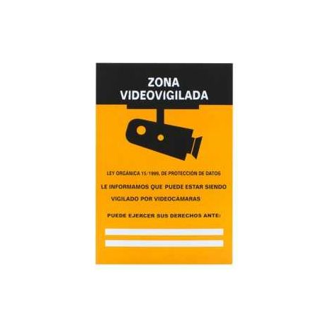 Panneau 20x30 « Zone de vidéosurveillance », LOGUI (1/2)