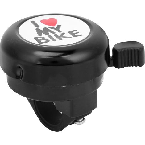 🔔 Sonnette de Vélo de Montagne Léger - Accessoire Cyclisme au Son Clair et Net (Noir) (1/5)