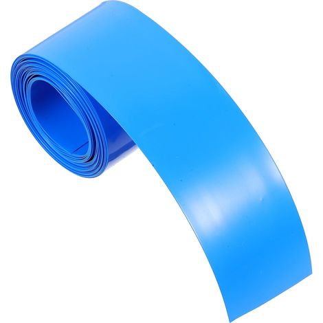 Gaine Thermorétractable en Pvc Bleu pour Batterie 30 Mm de Largeur, Film Isolant Résistant aux Rayures, Compatible Batteries Hydrides, Protection du Pack Batterie (1/5)