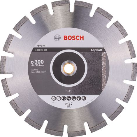 Bosch Diamond cutting discs Standard for Asphalt diamond cutting disc 2608602624