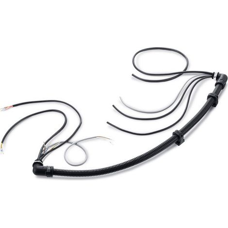 Cable de transferencia de puerta ECturn negro GEZE