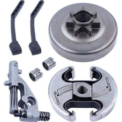 Adefol Tambour d’embrayage .325-7T Kit de pompe à huile compatible Husqvarna 455 460 Rancher Remplace 537291702 (1/5)