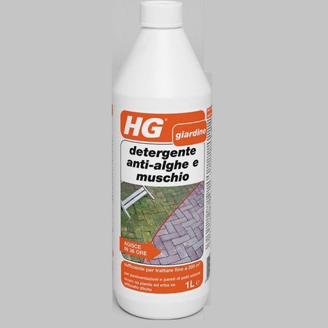 DETERGENTE ANTI ALGHE E MUSCHIO