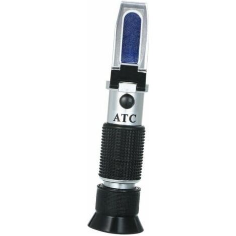 Refractómetro anticongelante para analizar refrigerantes, comprobar el punto de congelación, la concentración de etilenglicol, la acidez de otras baterías, etc.