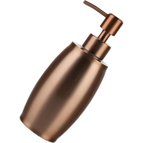 Bardusch-Distributeur De Savon Et Lotion Acier Inoxydable avec Pompe Doseuse Précise pour Usage Domestique Ou Voyage Or Rose (1/5)