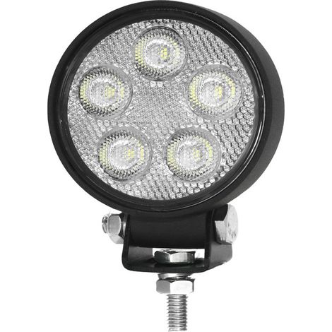 Phare de Travail LED Rond 7,5W 2,9" Faisceau large pour Moto Scooter Quad - avec LED OSRAM (1/2)