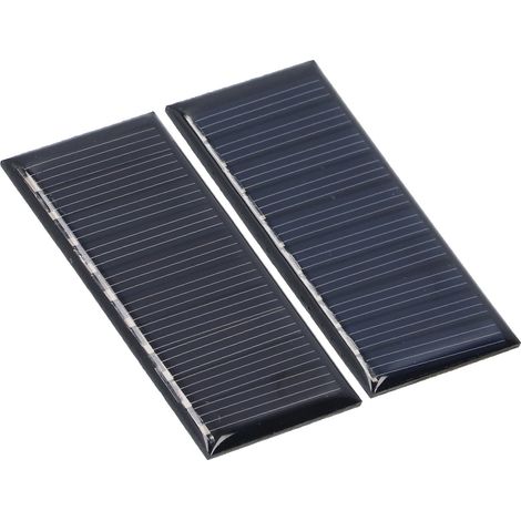 Mini-Polykristallin-Solarzellen 5V 0,25W 2 Stück, tragbar und wasserdicht (1/5)