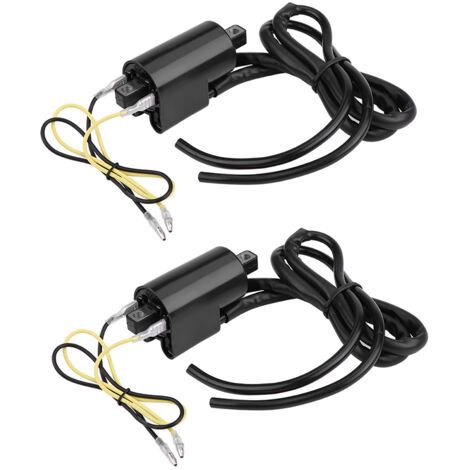 Pair - SJLERST Accessoire d'allumage de Moto de Remplacement Suzuki, bobines d'allumage 2 pièces pour GSF400 GSF600 GSF1200 Bandit (1/5)