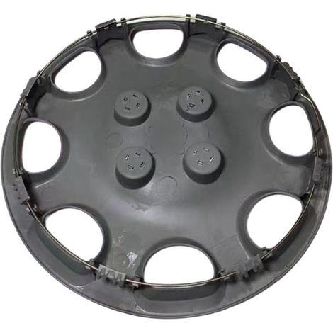 5416G1 est un enjoliveur de roue Peugeot 206, un enjoliveur extérieur argenté pour pneus de 14 pouces, un enjoliveur décoratif en plastique qui améliore l'apparence du moyeu de la roue. (1/4)