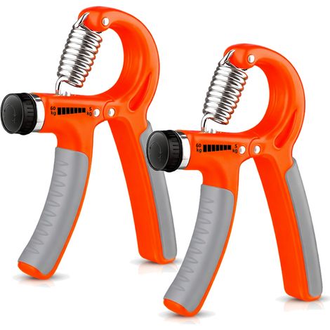 2 pezzi Allenatore manuale Hand Grip Regolabile 5 – 60 Kg Pinza per le mani Antiscivolo (1/5)