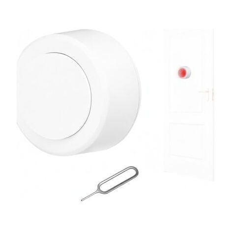 Détecteur mouvement infrarouge ZigBee PIR sans fil, détection présence humaine angle 120°, compatible domotique, alertes appli, hub requis (1/5)