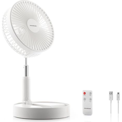 Ventilateur pliable rechargeable 3 en 1 Fandle Ø7,7'' 7200 mAh, pour la maison et l'extérieur (1/5)